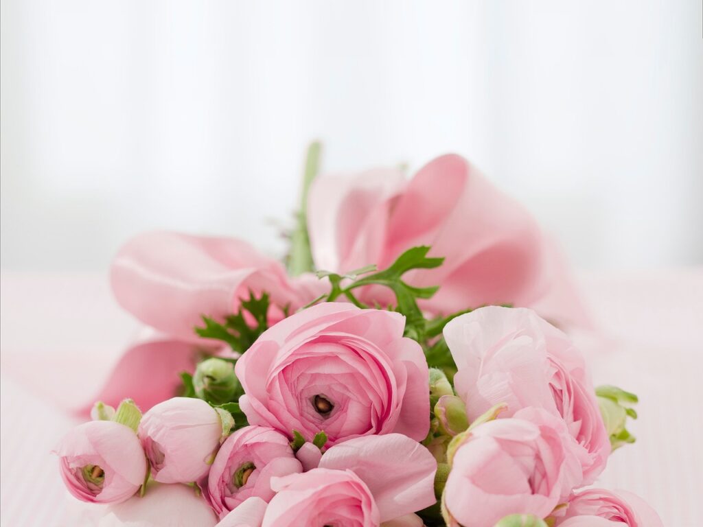 Blumenstrauss pinke Rosen Blumenarrangements für jeden Anlass