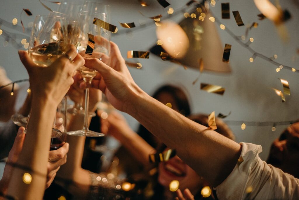 Feiern Party Gastfreundschaft zu Hause Systematische Eventplanung