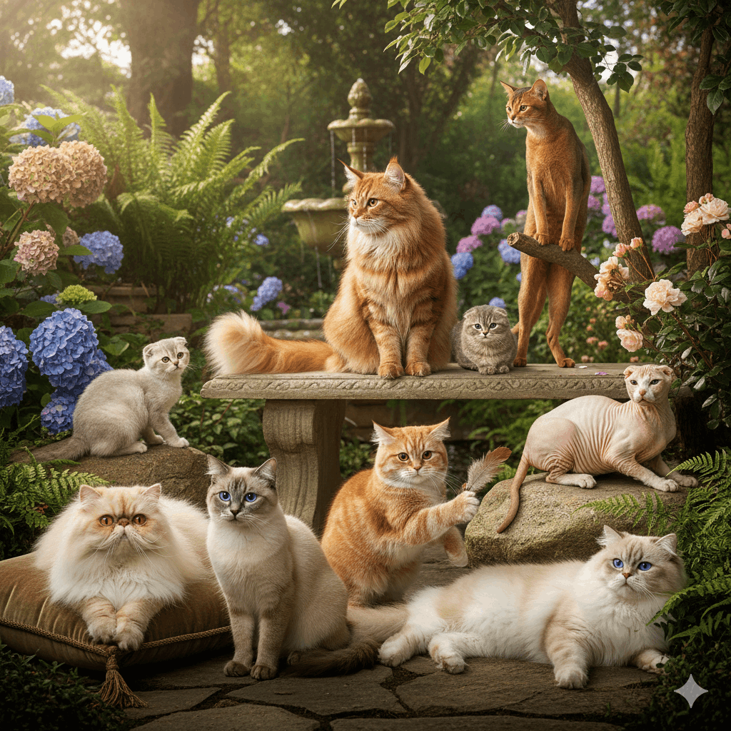 Die beliebtesten Katzenrassen in Deutschland im Jahr 2026