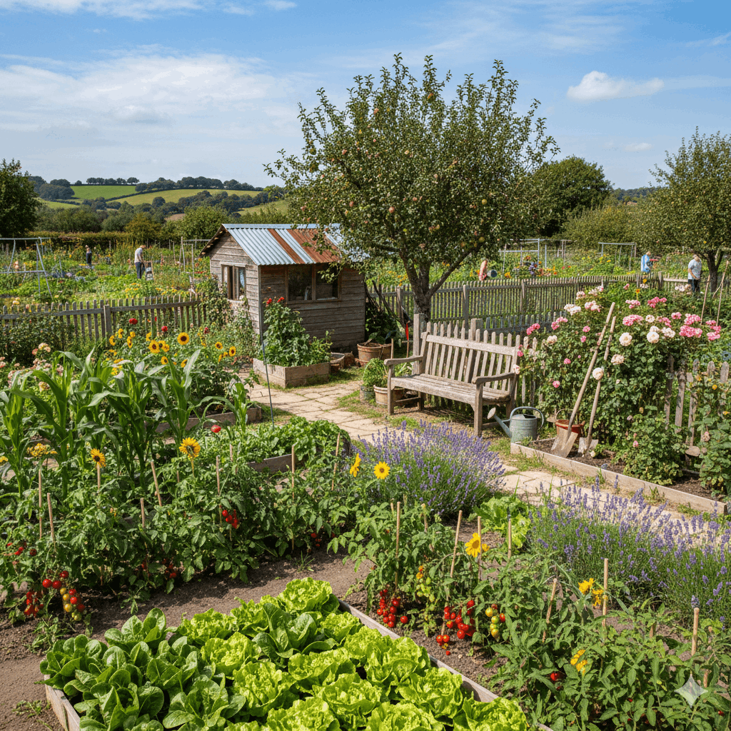 Kleingarten gestalten Trends in Deutschland 2026