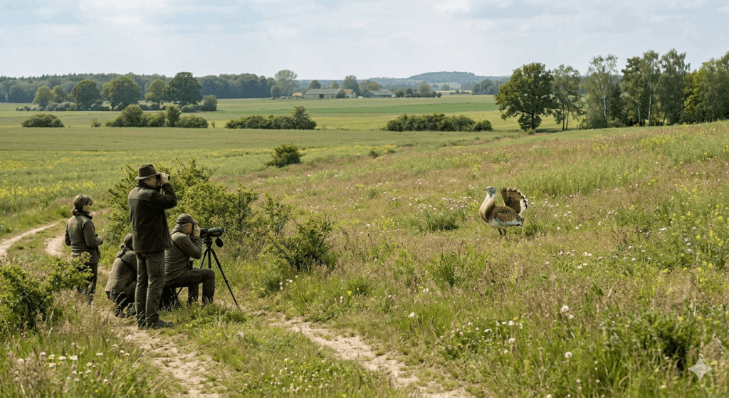 Großtrappe in Deutschland beobachten Vorkommen 2026
