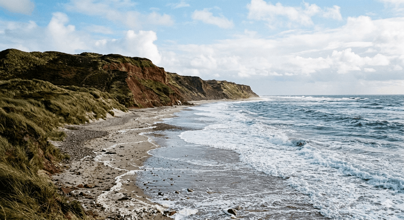 Elegantes Meerenge Zwischen Ostsee Und Nordsee Bildernull