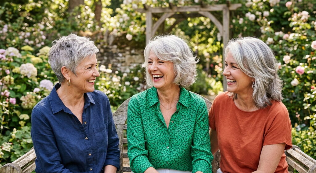 Graue Haare Frisuren, die jünger machen – Damen-Ideen 2026